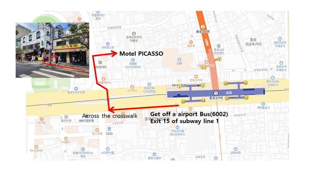 Picasso Motel Seul Exterior foto