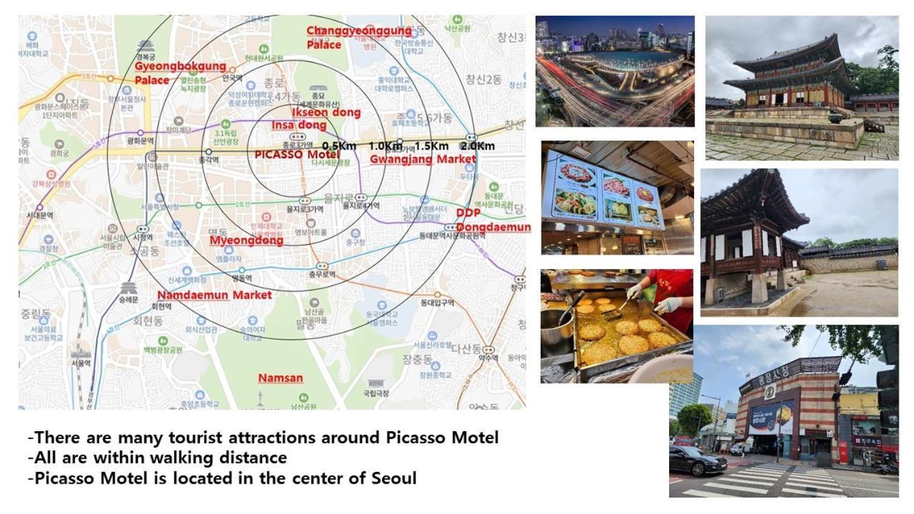 Picasso Motel Seul Exterior foto